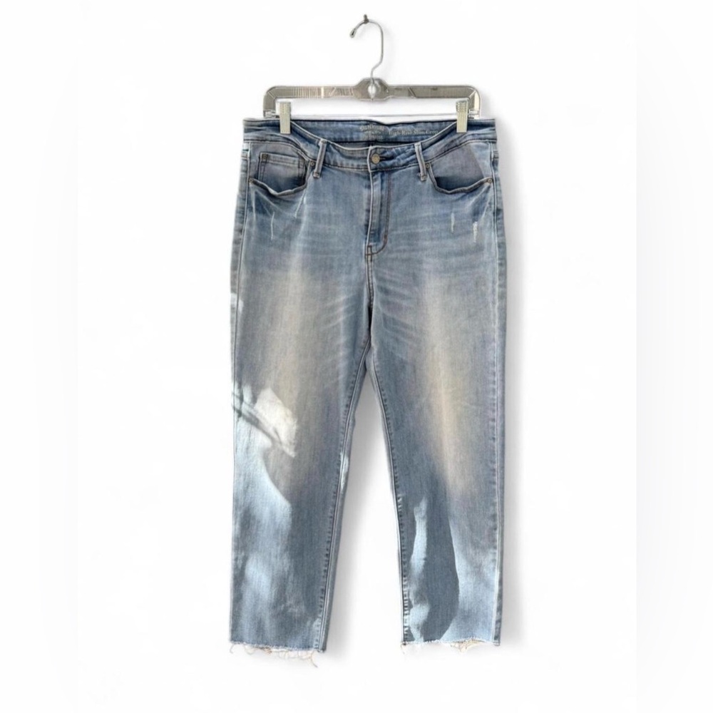Signature by Levi Strauss High Rise Slim Crop Jeans Women’s 12